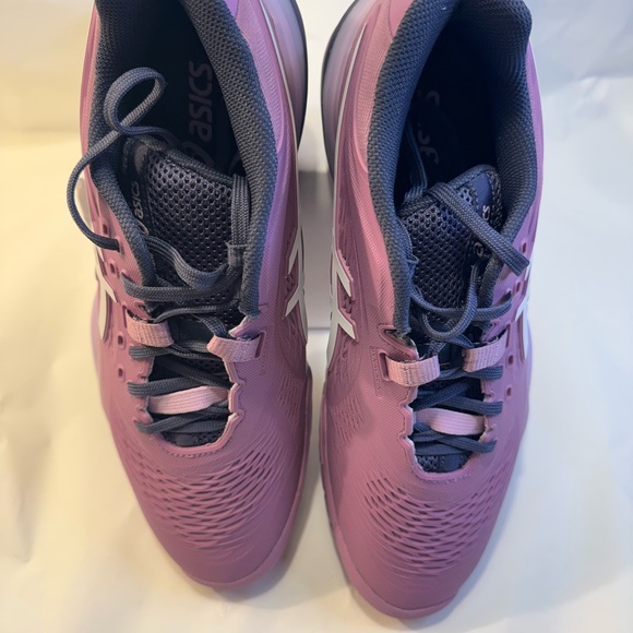 ASICS Women's Purple Gel Resolution X Wide size 9 NWT - Picture 2 of 5